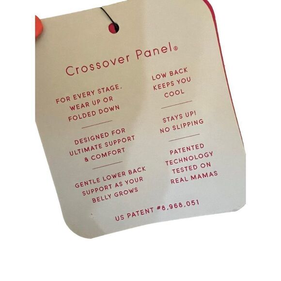 Isabel Maternity Crossover Panel Black Cut-off Jean‎ Shorts Size 14 NWT - Picture 6 of 11